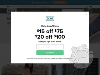 TOMS Shoes Coupons