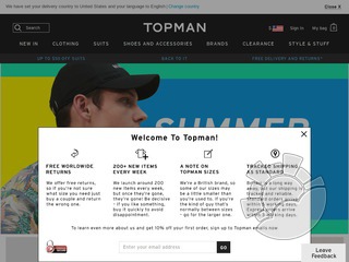 Topman Coupons